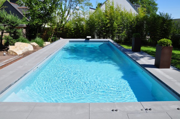 Dallage piscine - paysagiste Vannes