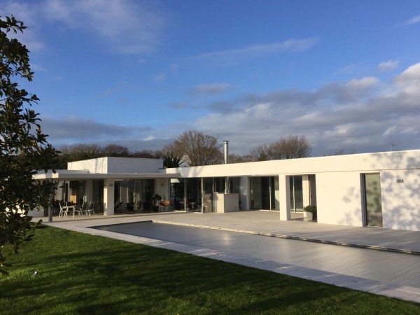 Abords de piscine - paysagiste Vannes