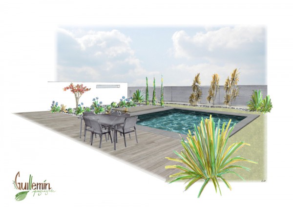 Projet esquisse - paysagiste Vannes
