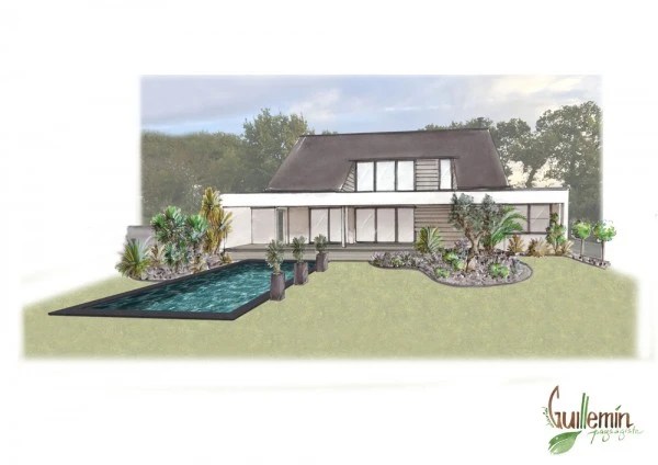 Projet esquisse - paysagiste Vannes