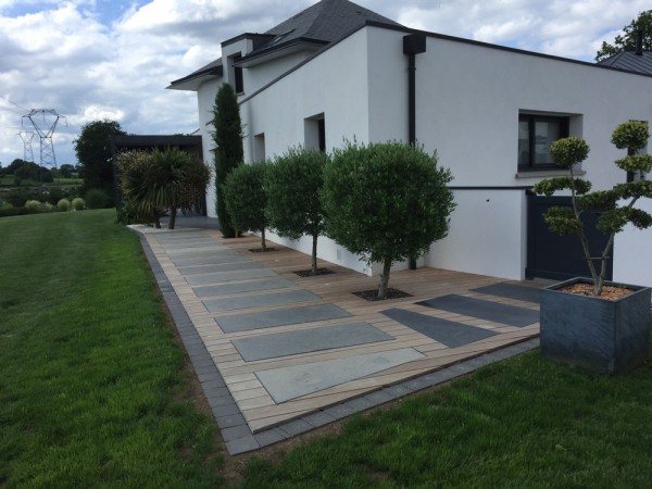 Entrée - paysagiste Vannes