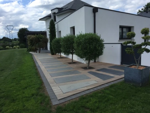 Entrée - paysagiste Vannes