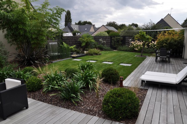 Terrasse bois - paysagiste Vannes