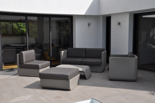 Terrasse dallage céramique sur plots