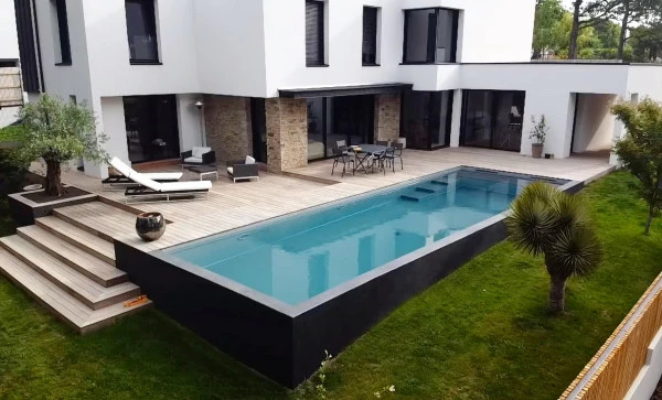 Terrasse bois - paysagiste Vannes