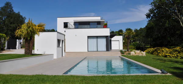 Dallage piscine - paysagiste Vannes