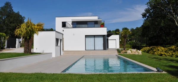 Dallage piscine - paysagiste Vannes