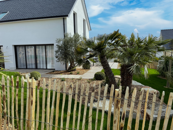 Terrasse bois - paysagiste Vannes