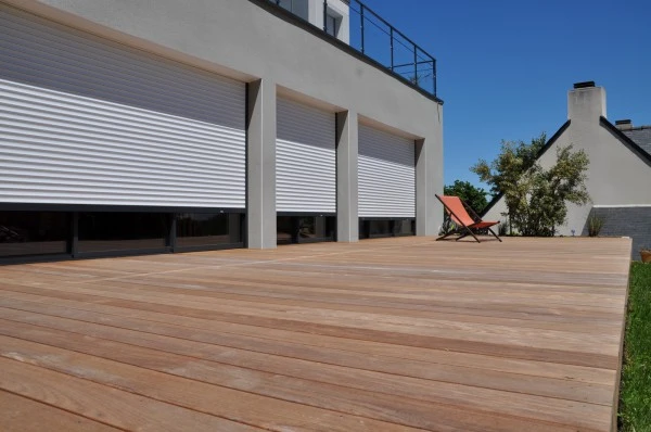 Terrasse bois - paysagiste Vannes
