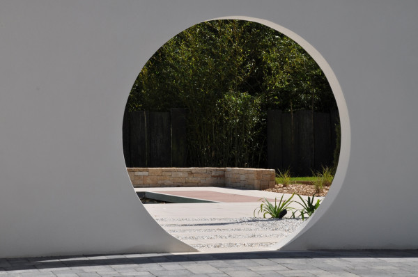 Mur rond sur mesure