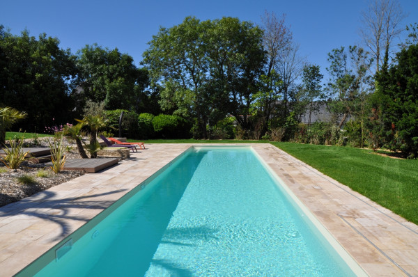 Abords de piscine - paysagiste Vannes