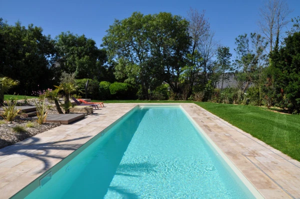 Abords de piscine - paysagiste Vannes