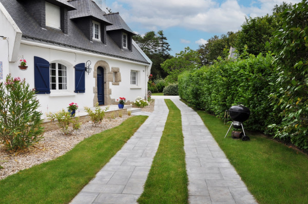 Bandes de roulement en pavés