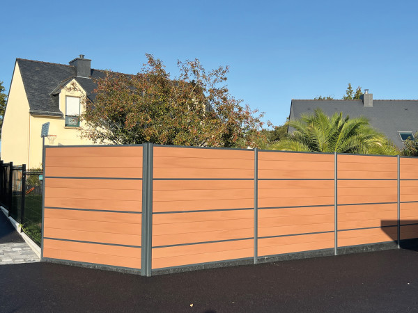 Clôture en composite - paysagiste Vannes