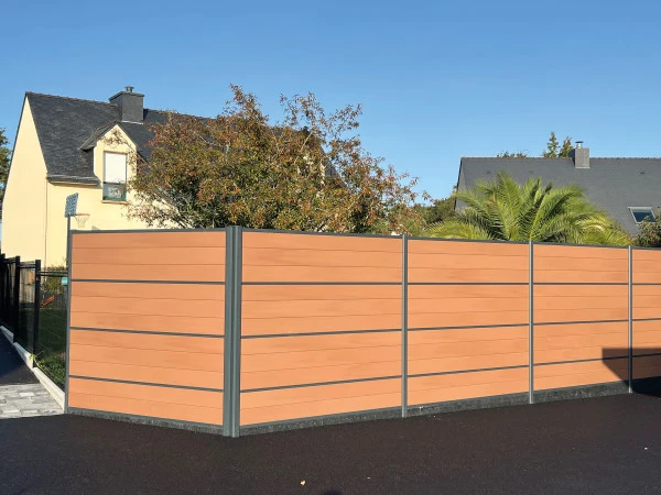 Clôture en composite - paysagiste Vannes