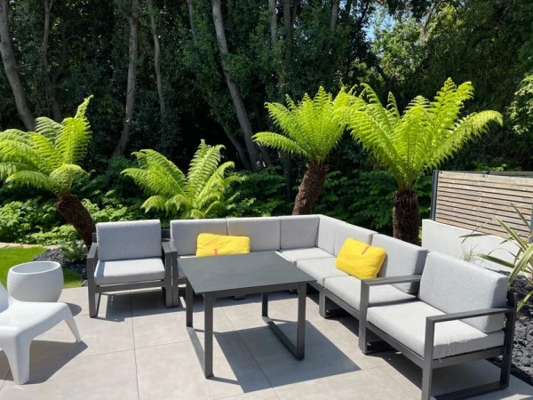 Terrasse dallage sur plots
