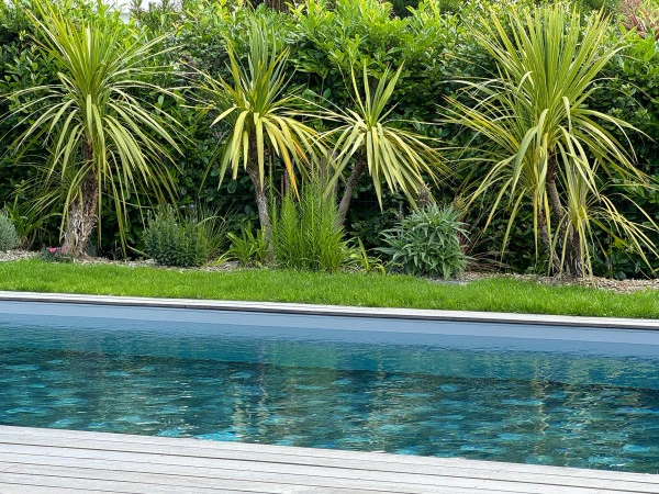 Abords de piscine - paysagiste Vannes