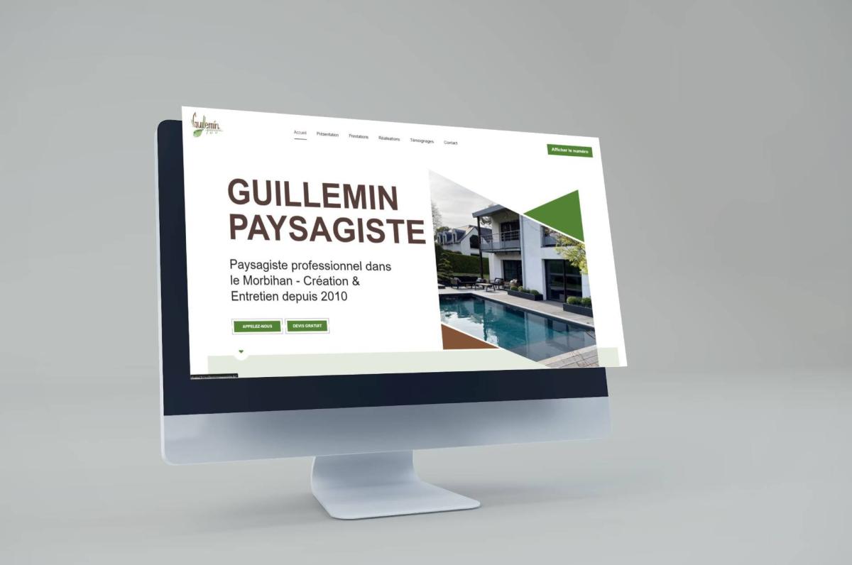 Le Nouveau Site de Guillemin Paysagiste est en Ligne !