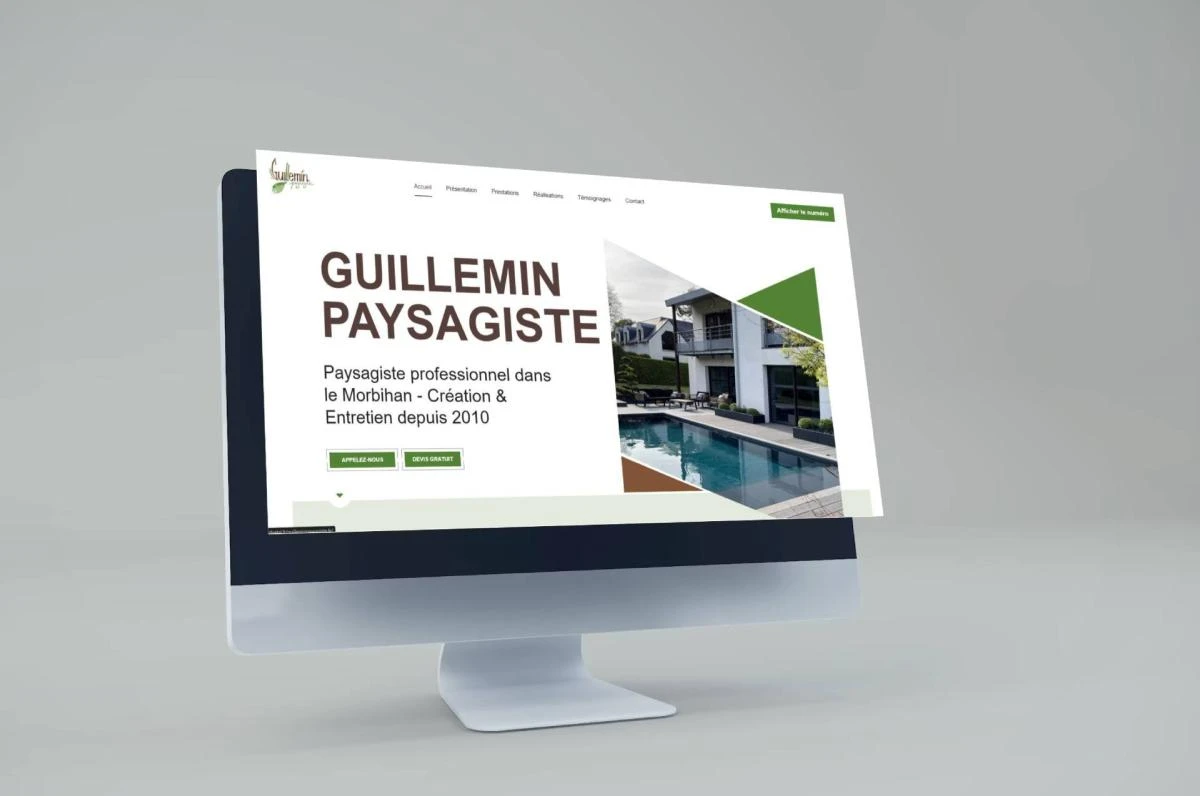 Le Nouveau Site de Guillemin Paysagiste est en Ligne !
