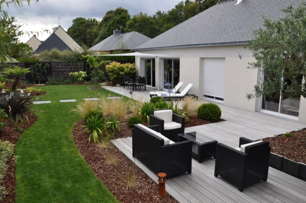 Plan de jardin près de Vannes